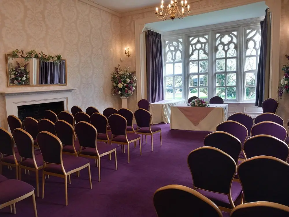 John Milton Room at the Stowmarket Register Office