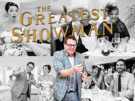 Wayne Goodman doing card trick